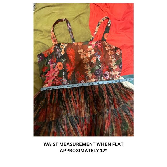 NWOT Hutch Avani Tiered Floral Gown - US 14 - Picture 8 of 9